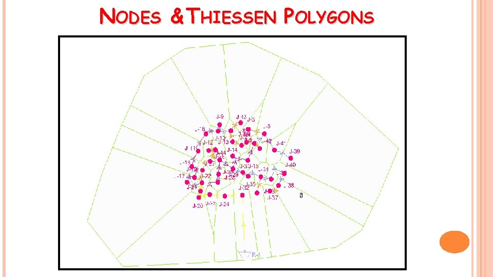NODES & THIESSEN POLYGONS 