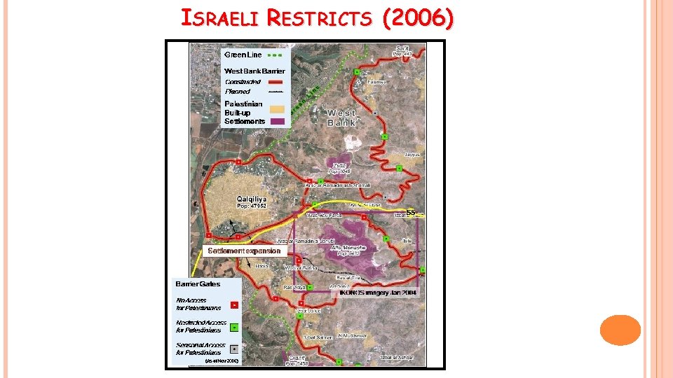 ISRAELI RESTRICTS (2006) 