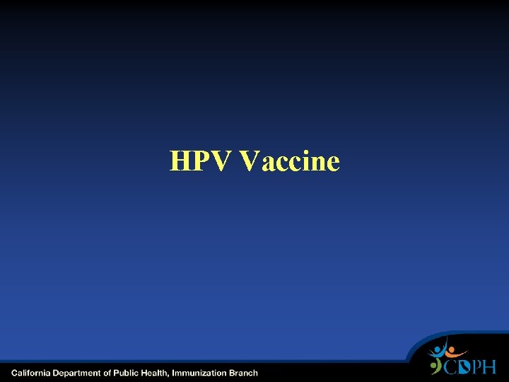 HPV Vaccine 