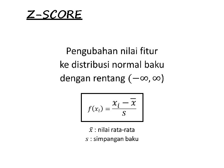 Z-SCORE • 