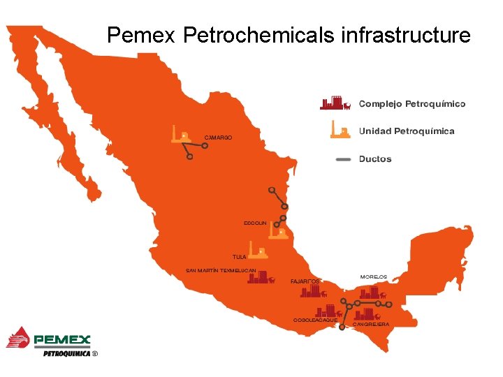 Pemex Petrochemicals infrastructure 