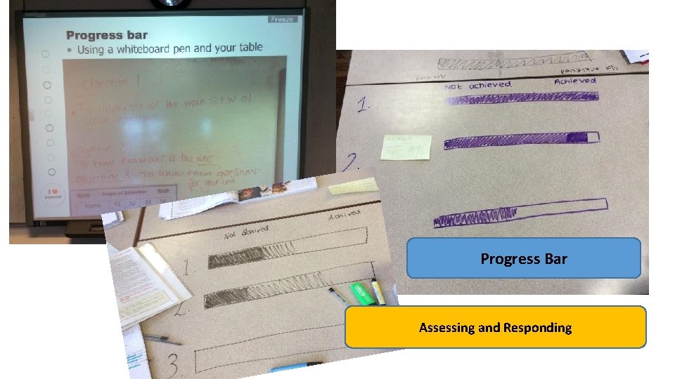 Progress Bar Assessing and Responding 
