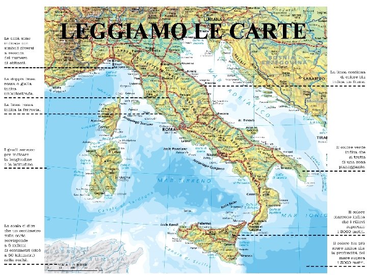 LEGGIAMO LE CARTE 