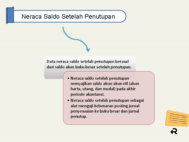 Neraca Saldo Setelah Penutupan Data neraca saldo setelah penutupan berasal dari saldo akun buku Neraca Saldo Setelah Penutupan Data neraca saldo setelah penutupan berasal dari saldo akun buku