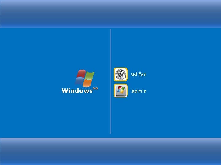 adrian Windows xp admin 