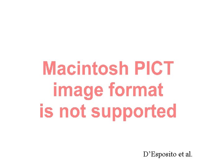 D’Esposito et al. 