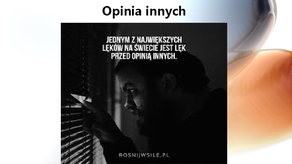 Opinia innych 