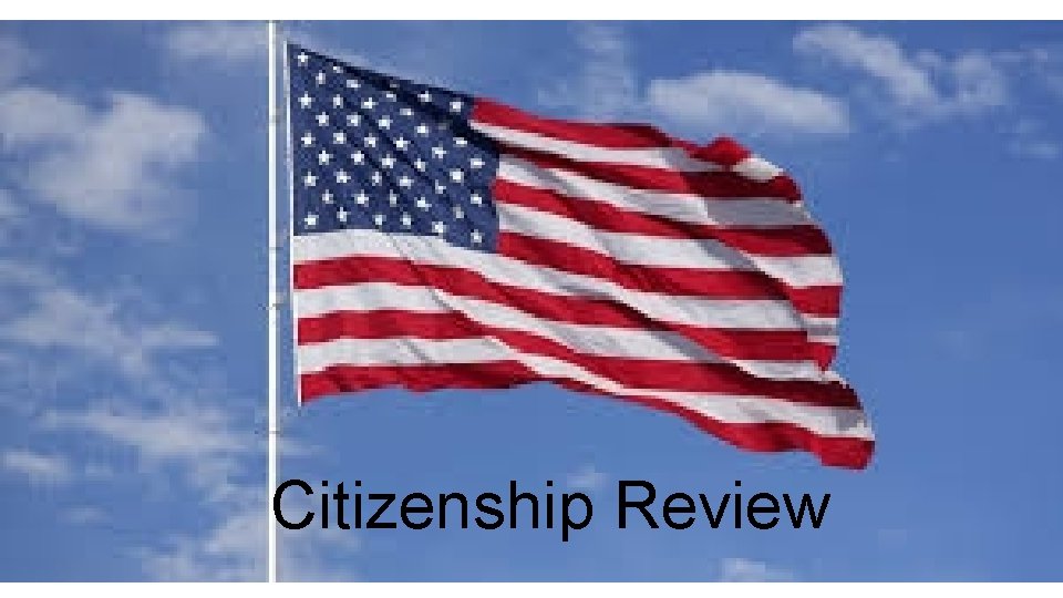 Citizenship Review 