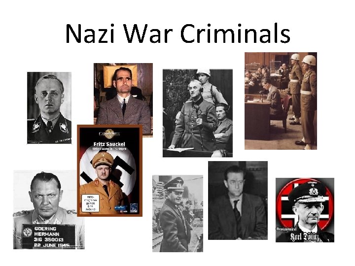 Nazi War Criminals 