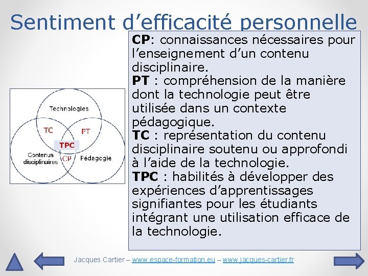 Un nouveau cur de mtier pour le professeur