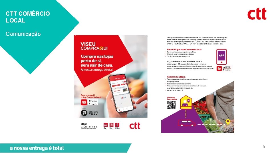 CTT COMÉRCIO LOCAL Comunicação 9 