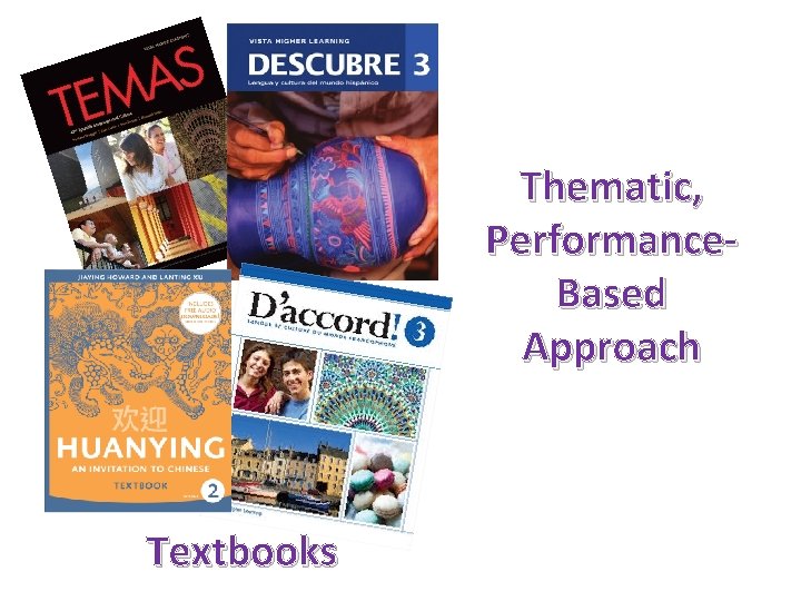 Thematic, Performance. Based Approach Textbooks 