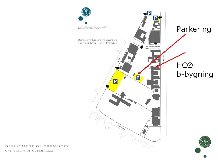 Parkering HCØ b-bygning Parkering HCØ b-bygning