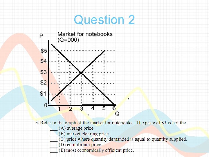 Question 2 