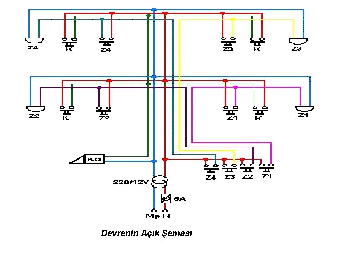 Devrenin Açık Şeması Devrenin Açık Şeması