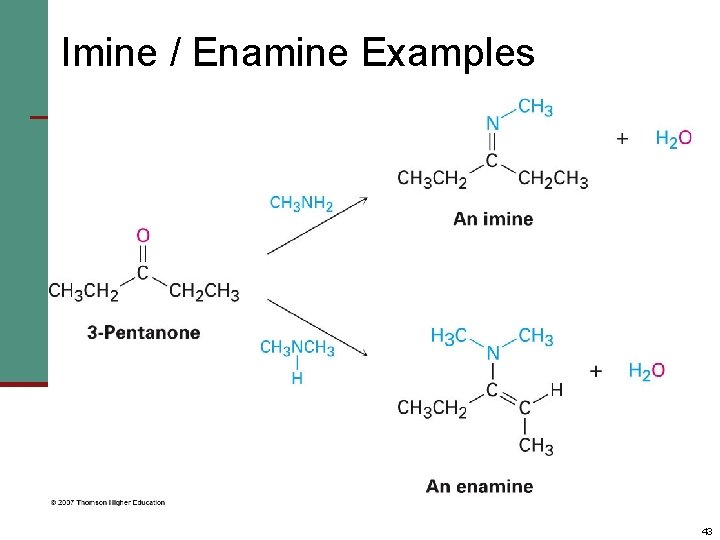Imine / Enamine Examples 43 