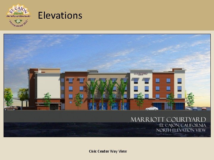 Elevations Civic Center Way View 