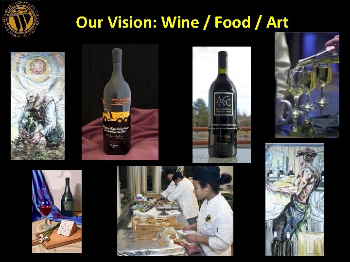 Our Vision: Wine / Food / Art 