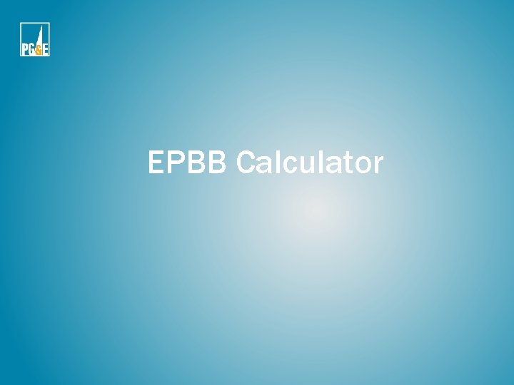 EPBB Calculator EPBB Calculator