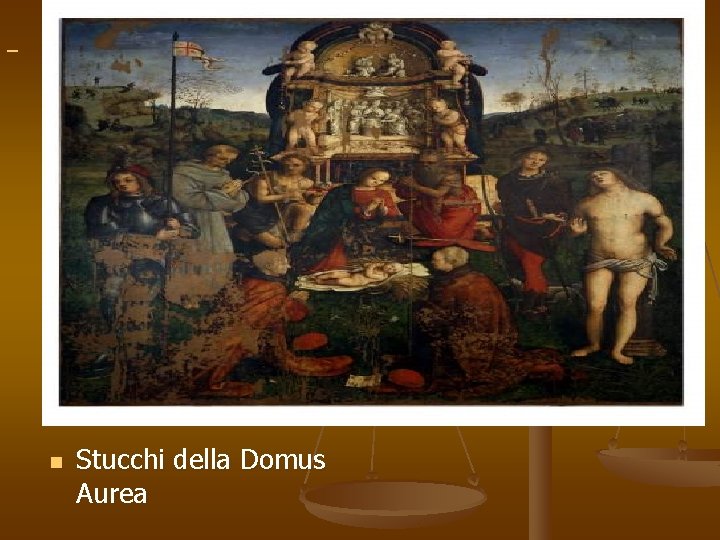 n Stucchi della Domus Aurea 