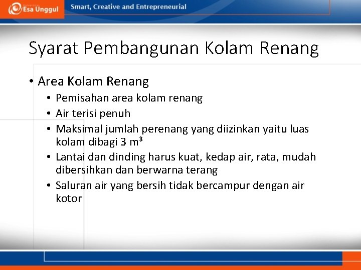 Syarat Pembangunan Kolam Renang • Area Kolam Renang • Pemisahan area kolam renang • Syarat Pembangunan Kolam Renang • Area Kolam Renang • Pemisahan area kolam renang •