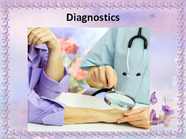 Diagnostics 