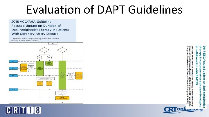 Evaluation of DAPT Guidelines 