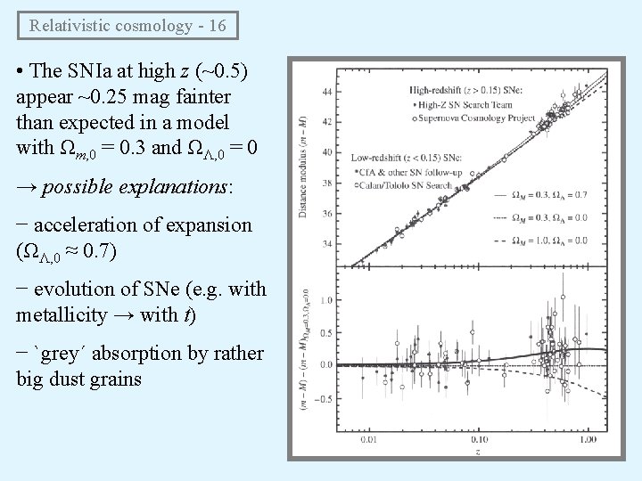 Cosmology Dark matter in galaxies and clusters Newtonian