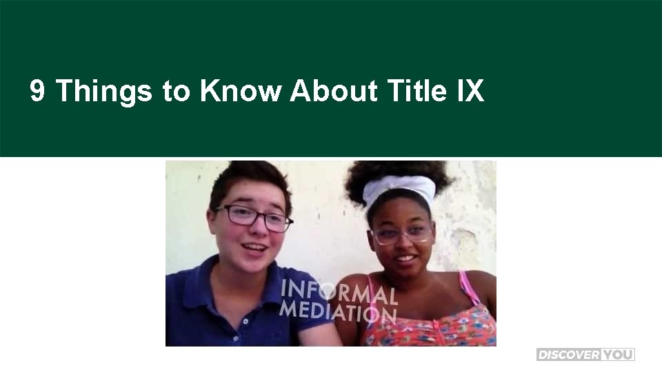 9 Things to Know About Title IX 