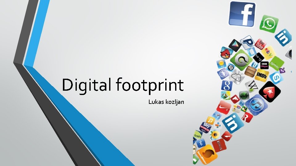 Digital footprint Lukas kozljan 