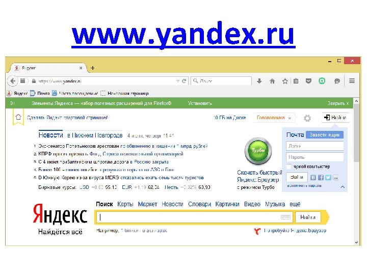 www. yandex. ru 