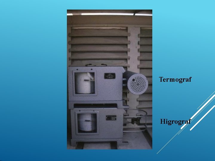 Termograf Higrograf 