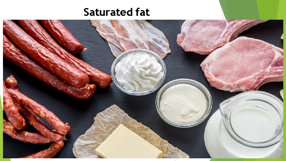 Saturated fat 