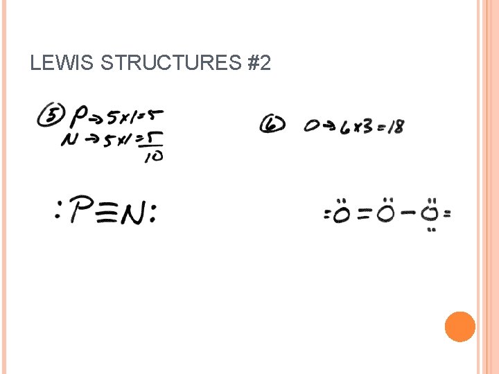 LEWIS STRUCTURES #2 