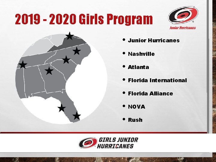 2019 - 2020 Girls Program • Junior Hurricanes • Nashville • Atlanta • Florida