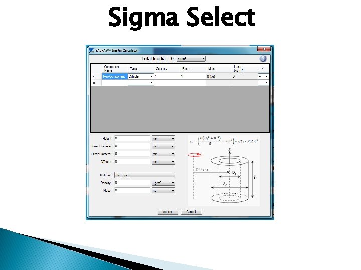 Sigma Select 