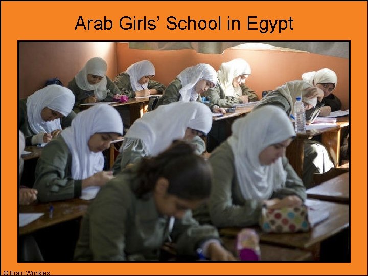 Arab Girls’ School in Egypt © Brain Wrinkles 