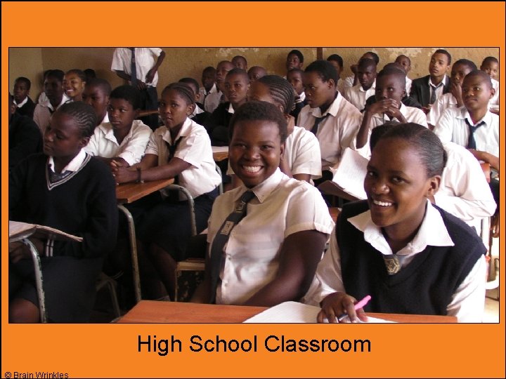 High School Classroom © Brain Wrinkles 