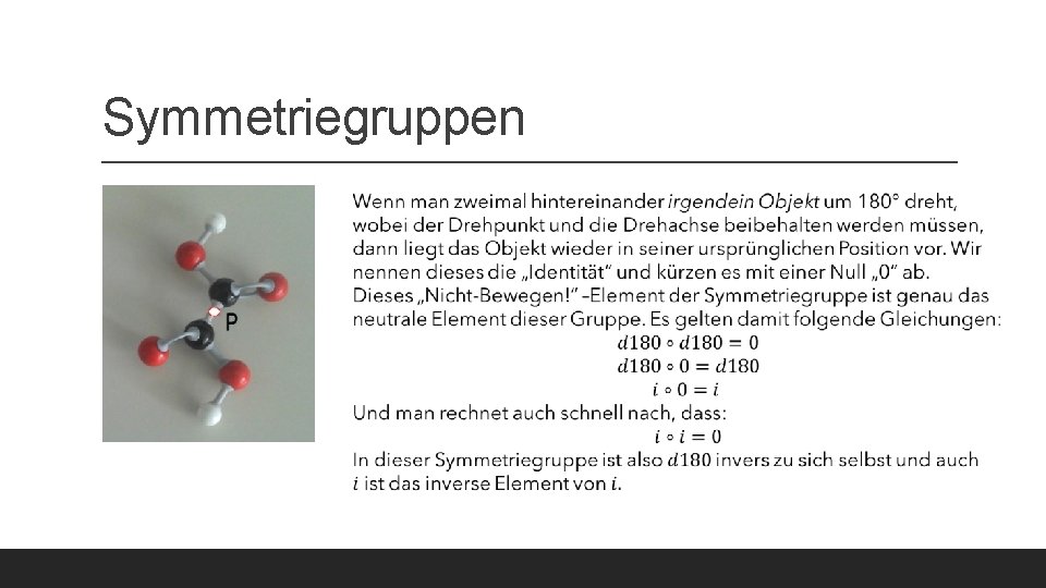 Symmetriegruppen 