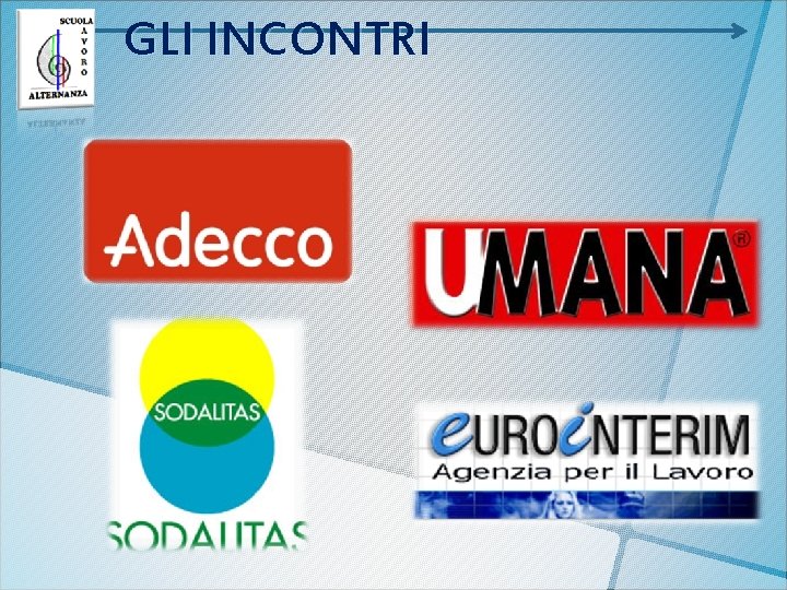 GLI INCONTRI 