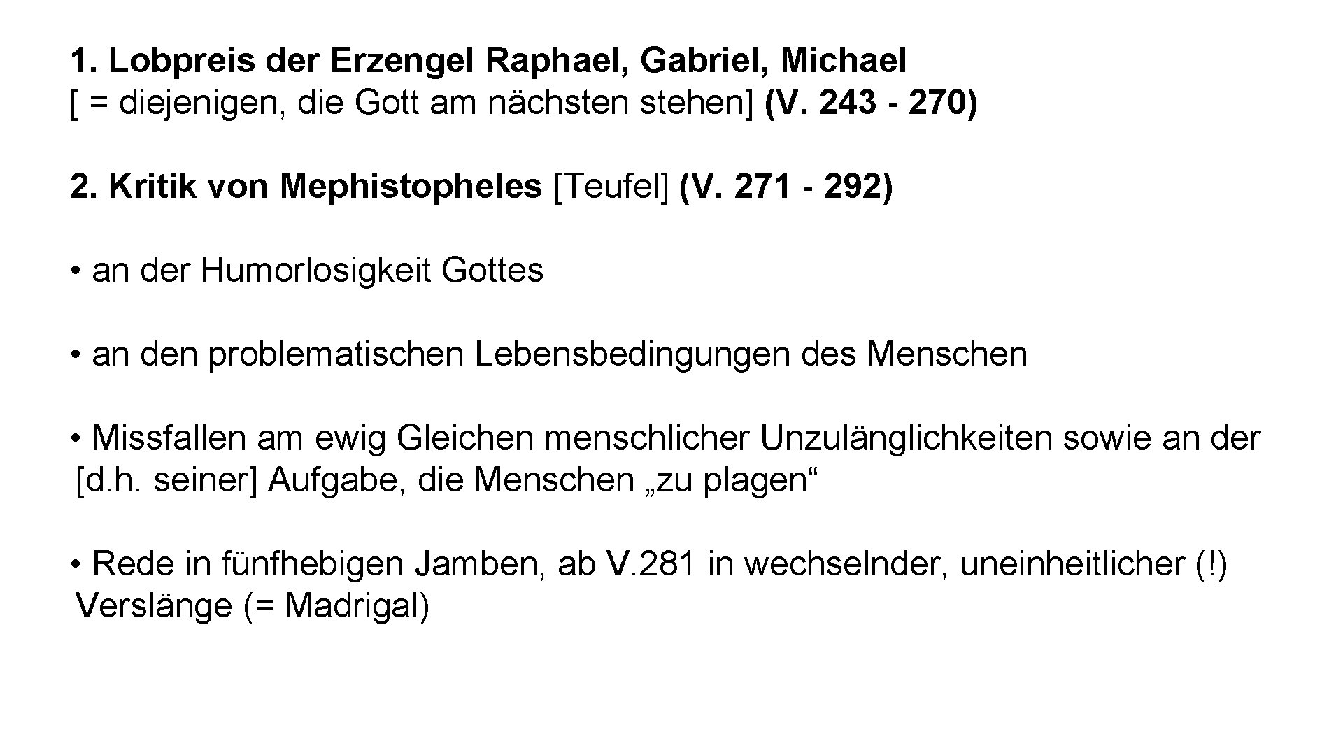 1. Lobpreis der Erzengel Raphael, Gabriel, Michael [ = diejenigen, die Gott am nächsten