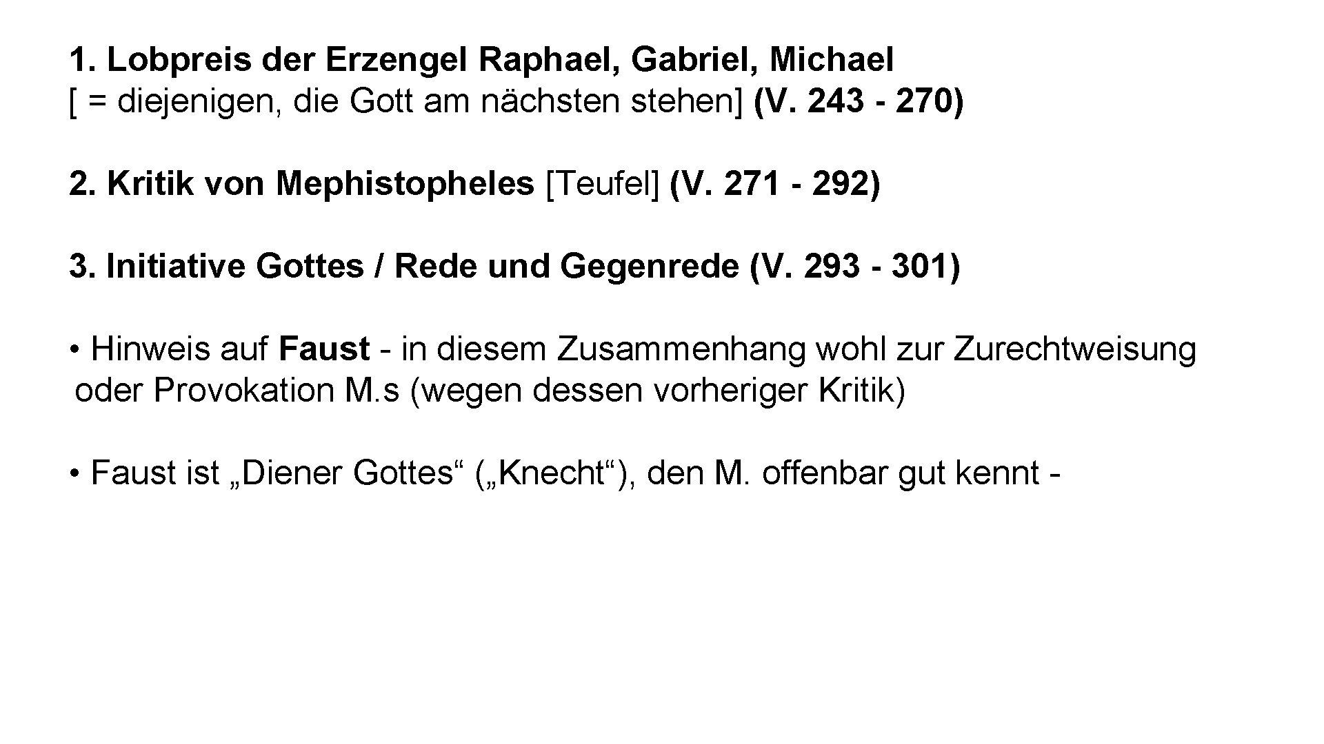 1. Lobpreis der Erzengel Raphael, Gabriel, Michael [ = diejenigen, die Gott am nächsten