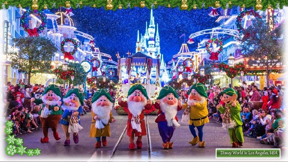 Disney World in Los Angeles, USA 