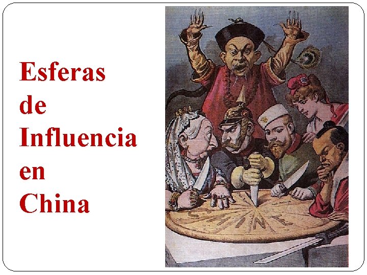 Esferas de Influencia en China 