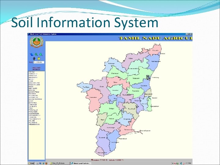 Soil Information System 