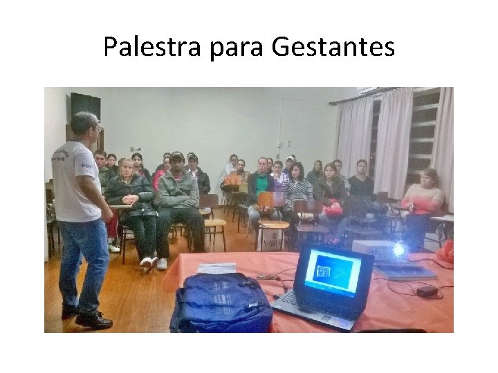 Palestra para Gestantes 