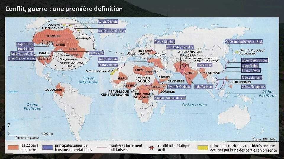 Conflit, guerre : une première définition 