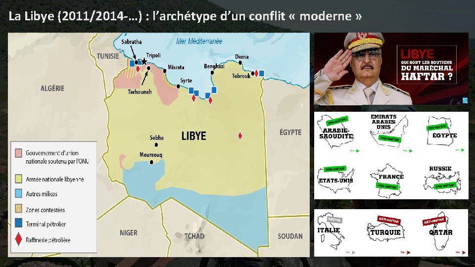 La Libye (2011/2014 -…) : l’archétype d’un conflit « moderne » 