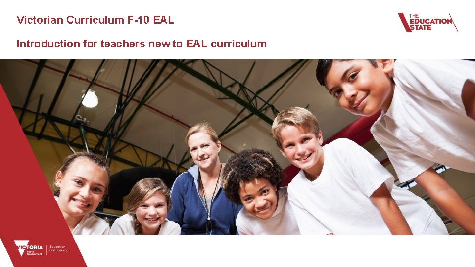 Victorian Curriculum F-10 EAL Introduction for teachers new to EAL curriculum 1 