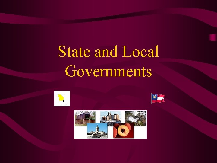 State and Local Governments 
